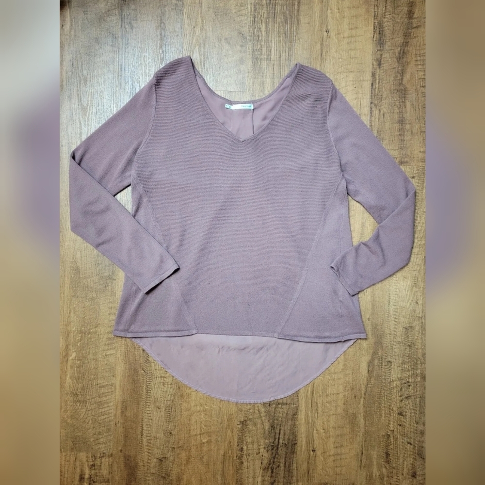 FREE W BUNDLE Maurices layered high-low sweater